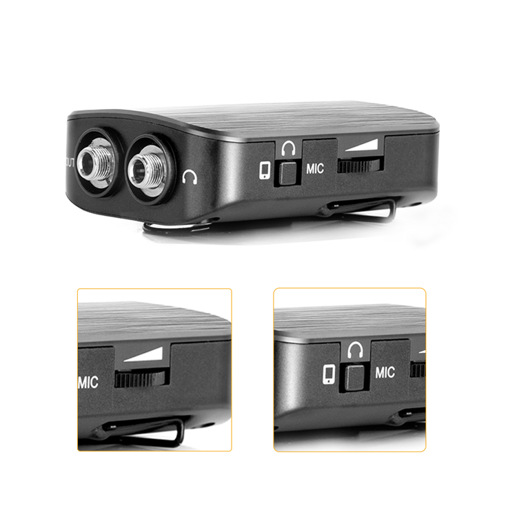میکروفون یقه ای تایپ سی دوبل کامیکا DUAL.LAV D03 STC